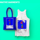 Merchandise showcasing the "Let's Play" Legos project